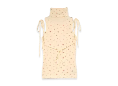 ANDMARY Women's Rosie Flower Knit Tops "Red"