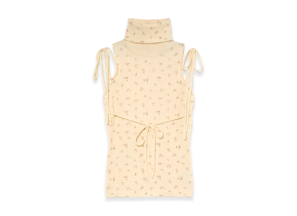 ANDMARY Women's Rosie Flower Knit Tops "Pink"