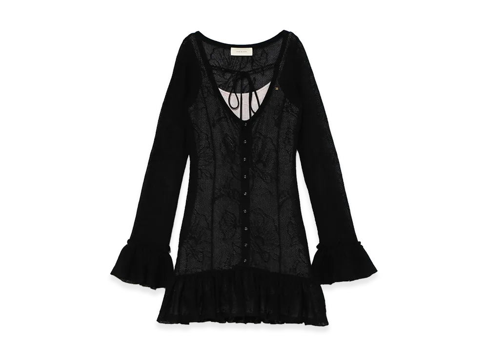 ANDMARY Women's Lotta Frill Layered Dress "Black"