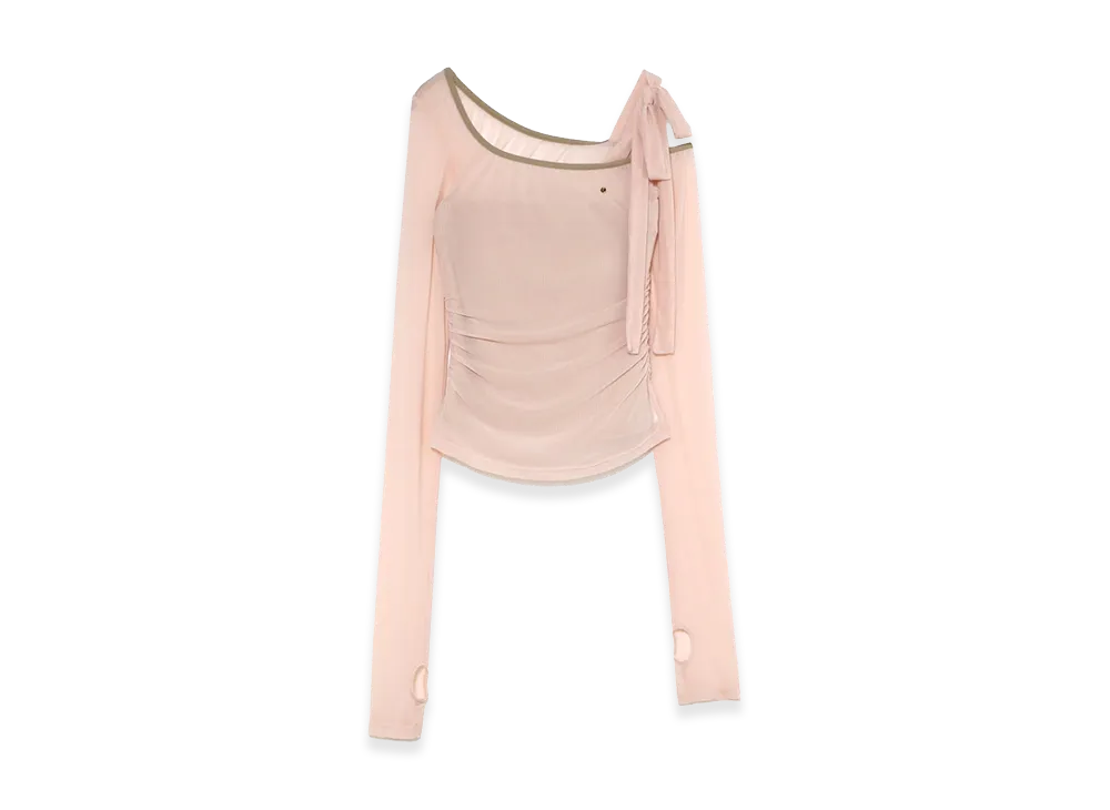 ANDMARY Women's Harper Tulle Set Tops "Pink"