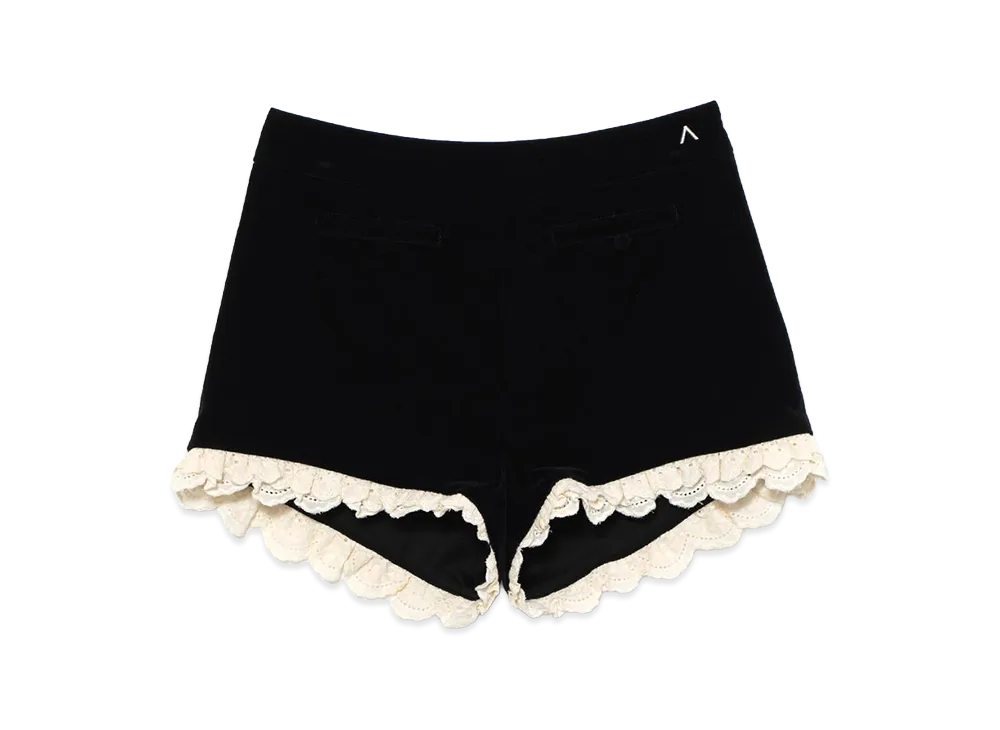 ANDMARY Women's Velour Mini Pants "Black"