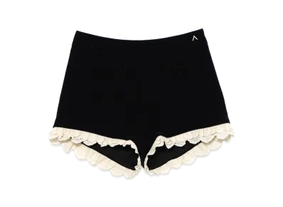 ANDMARY Women's Velour Mini Pants "Black"