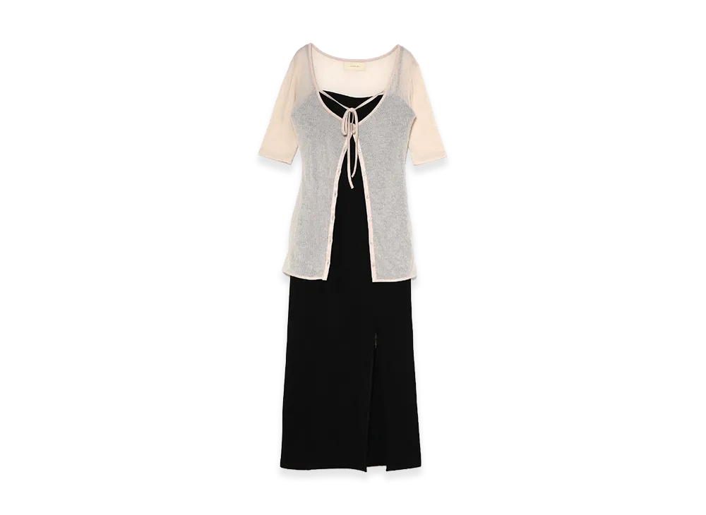 ANDMARY Women's Selena Charm Set Dress "Black"