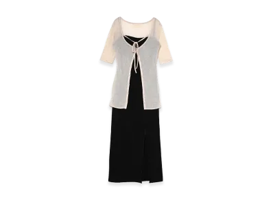 ANDMARY Women's Selena Charm Set Dress "Black"