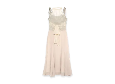 ANDMARY Women's Paula Lacey Long Dress "Beige"