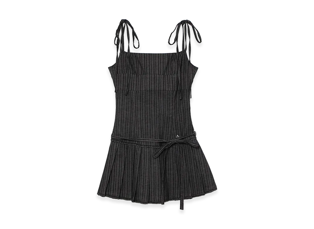ANDMARY Women's Beckey Stripe Mini Dress "Black"