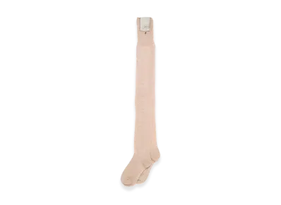 ANDMARY Women's Baby Knit Knee High Sox "Beige"