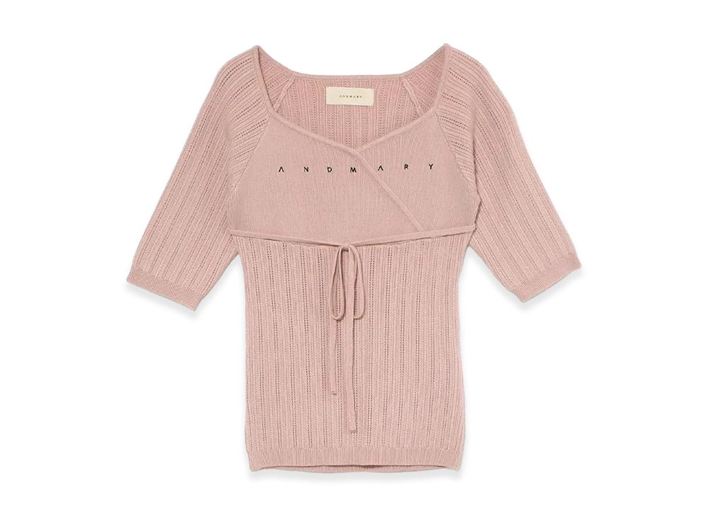 ANDMARY Women's Aria Cachecouer Tops "Pink"