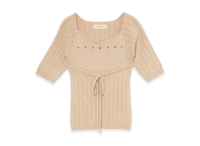ANDMARY Women's Aria Cachecouer Tops "Beige"
