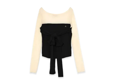 ANDMARY Women's Sara Silky Tops "Black"