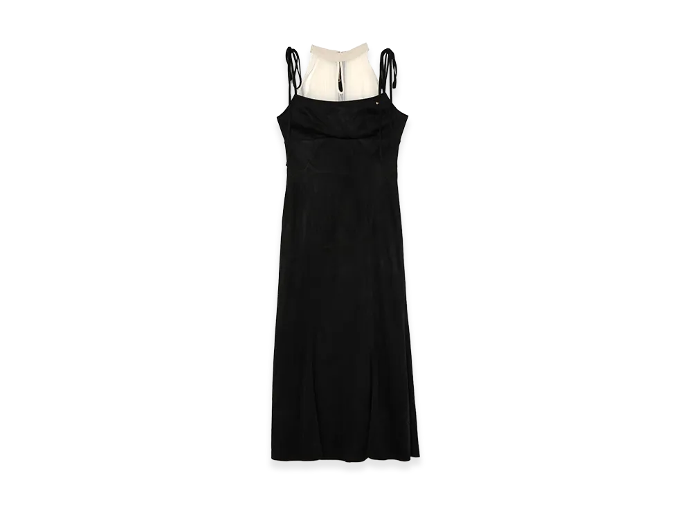 ANDMARY Women's Anju Sheer Long Dress "Black"