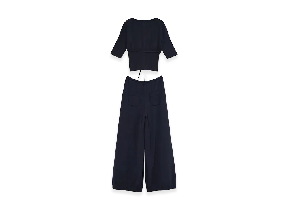 ANDMARY Women's Candice Pants Set Up "Navy"
