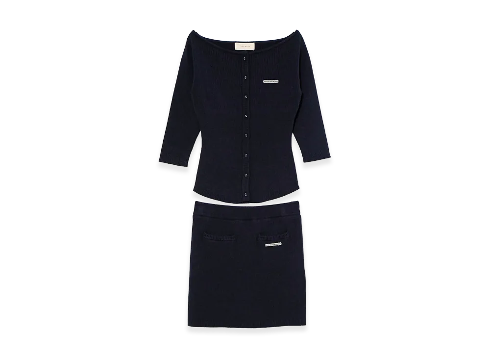 ANDMARY Women's Camila Knit Set Up "Navy"