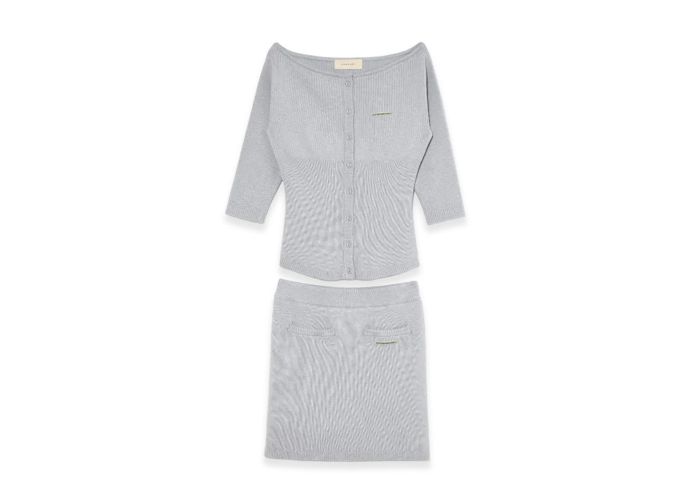 ANDMARY Women's Camila Knit Set Up "Gray"