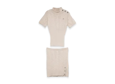 ANDMARY Women's Lora Knit Set Up "Beige"