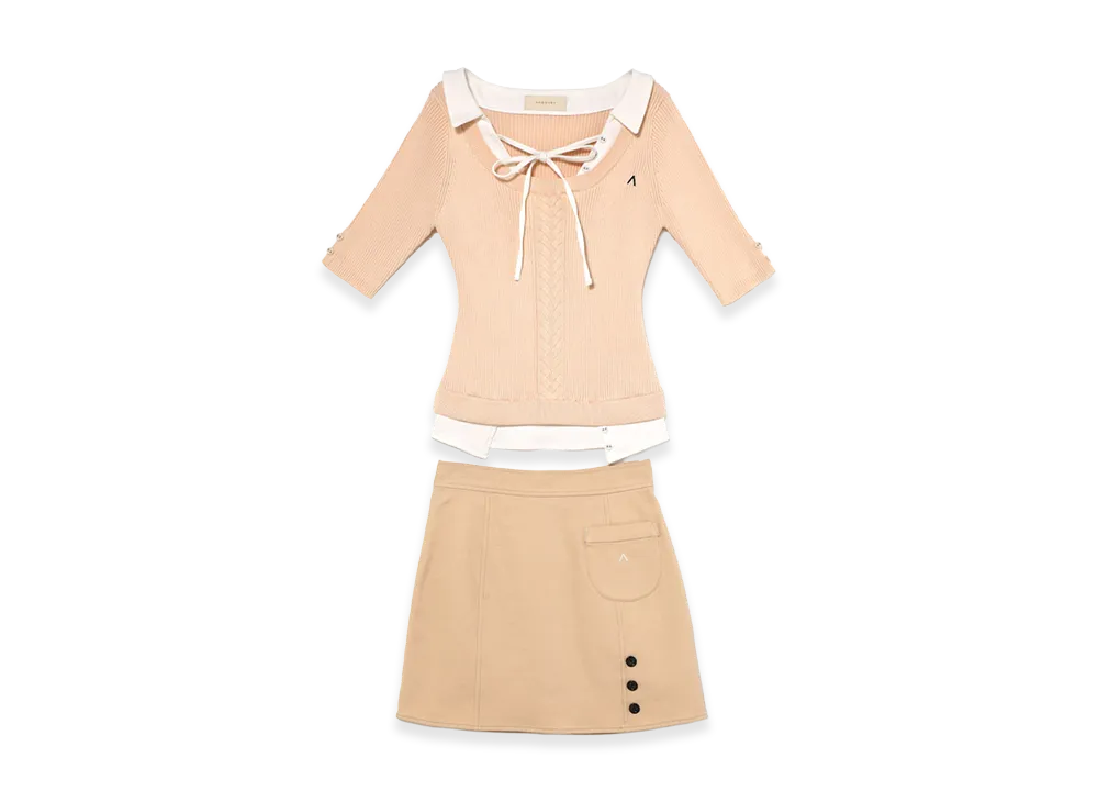 ANDMARY Women's Mily Girls Set Up "Pink"