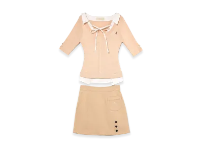 ANDMARY Women's Mily Girls Set Up "Pink"