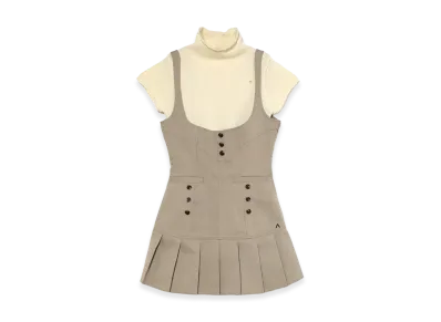 ANDMARY Women's Judy Pleats Salopette Set Up "Beige"