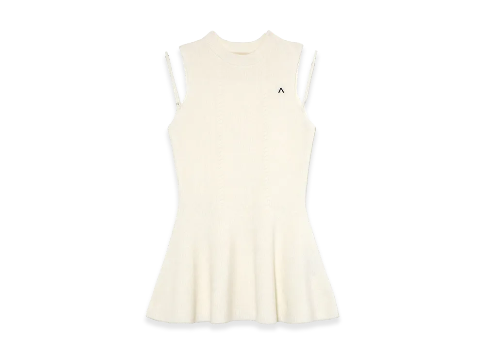 ANDMARY Women's Adel Peplum Knit Tops "Ivory"