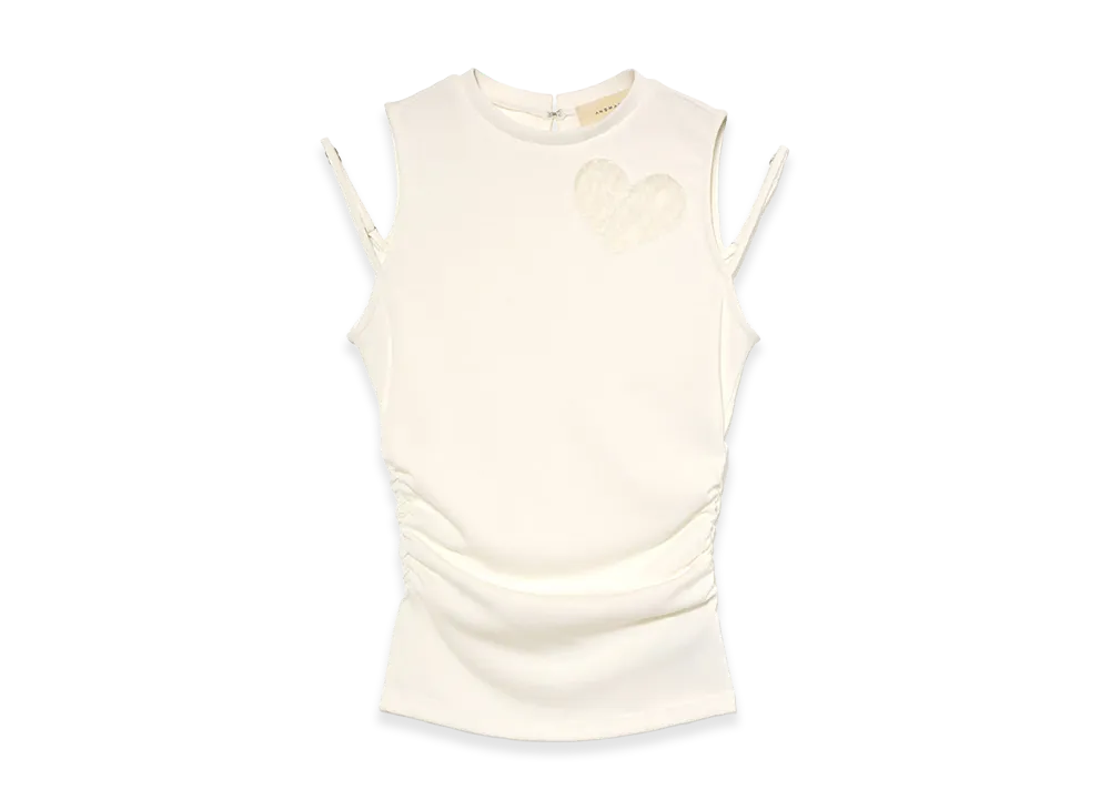 ANDMARY Women's Nini Lace Tank "White"