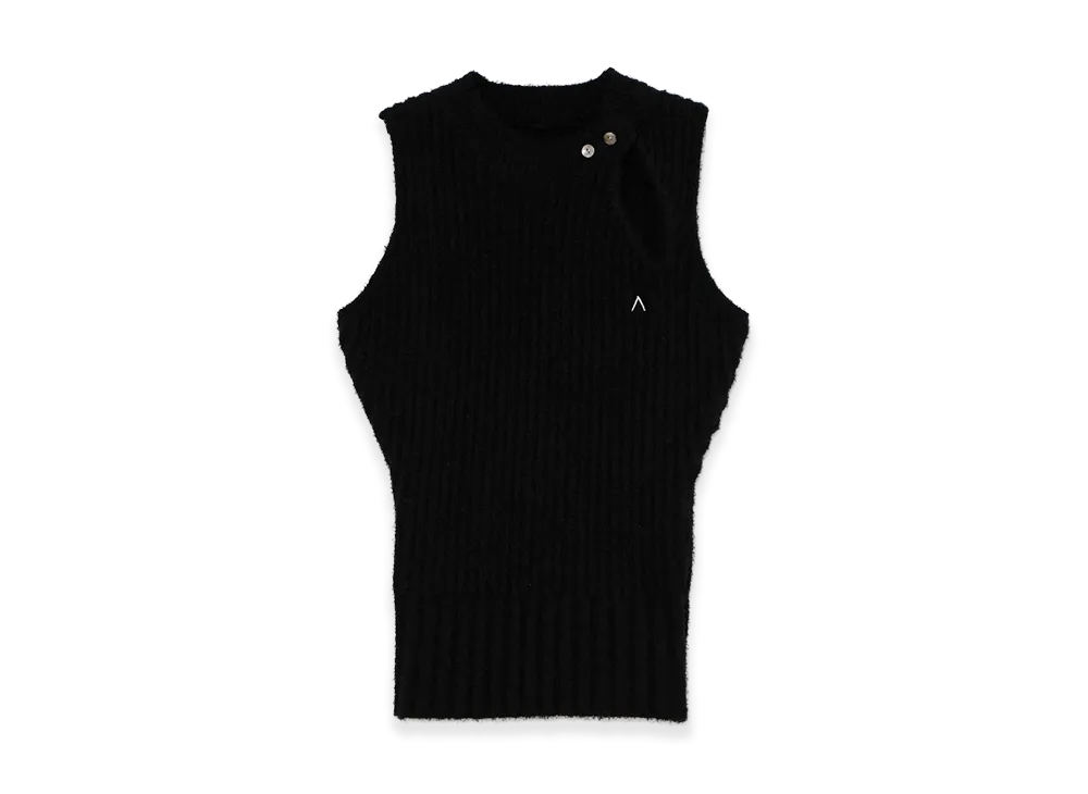 ANDMARY Women's Zoff Slit Tank "Black"