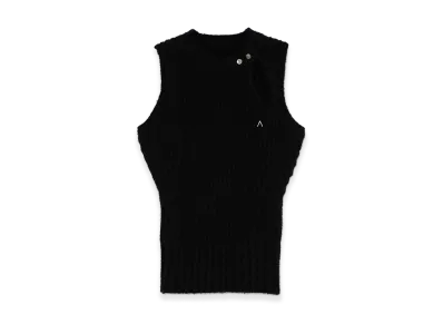 ANDMARY Women's Zoff Slit Tank "Black"