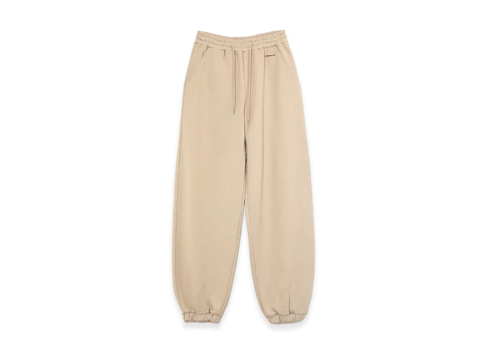 ANDMARY Women's Heart Hip Sweat Pants "Beige"