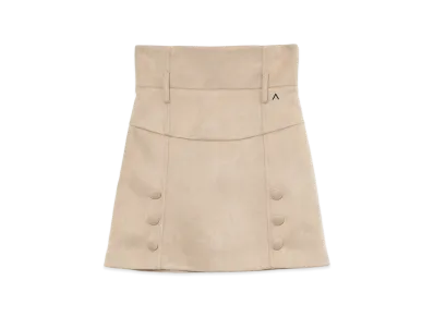 ANDMARY Women's Blair Highwaist Skirt "Ivory"