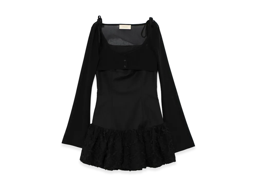ANDMARY Women's Mimi Flower Dress "Black"