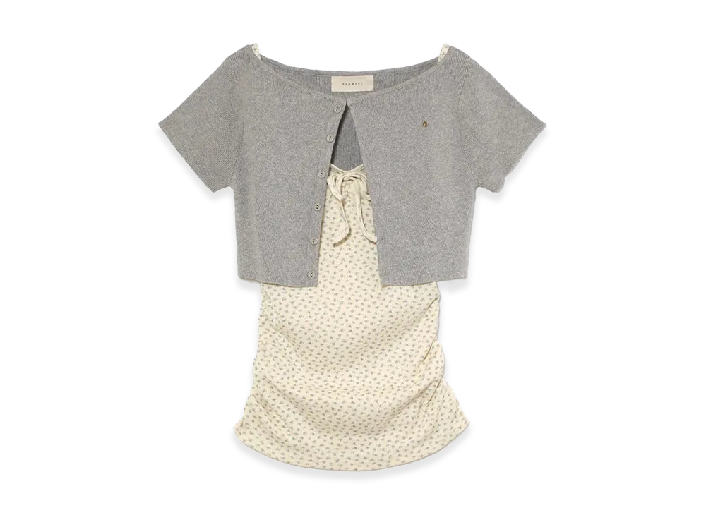 ANDMARY Women's Vickey Flower Set Tops 