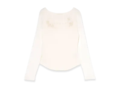 ANDMARY Women's Mary Embroidery Tops "White"