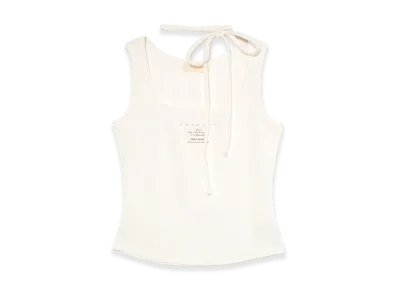 ANDMARY Women's Message Tank Top "White"