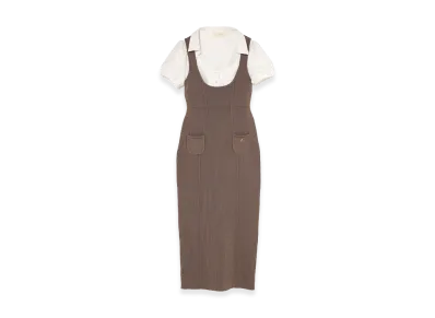 ANDMARY Women's Zoe Shirt Set Long Dress "White"