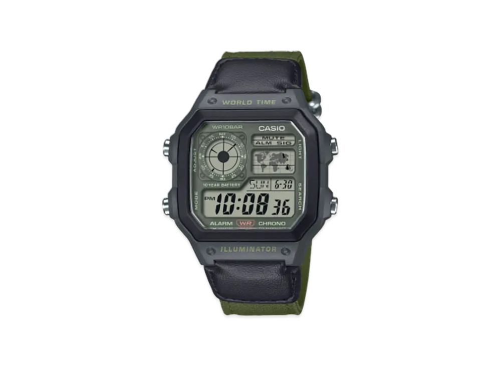 Casio Collection AE-1200WHUB-3AJF "Charcoal"