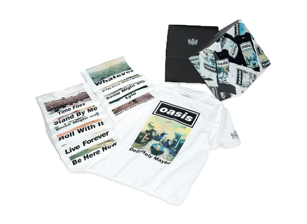 ADAM ET ROPE x Oasis 10Culture 30th Anniversary Special Box TSH "White"