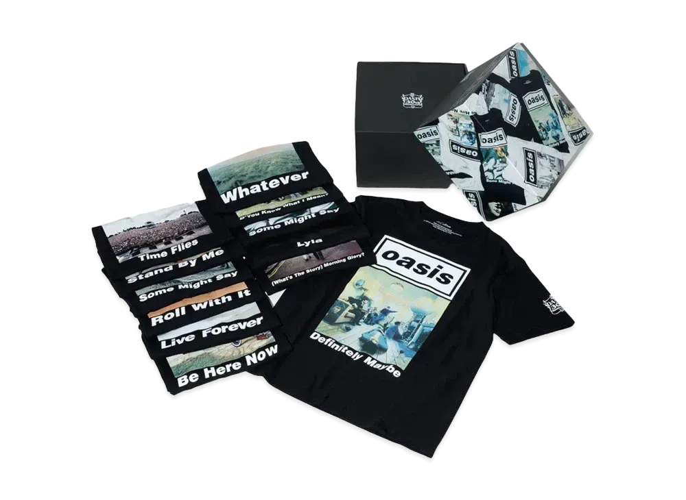 ADAM ET ROPE x Oasis 10Culture 30th Anniversary Special Box TSH "Black"