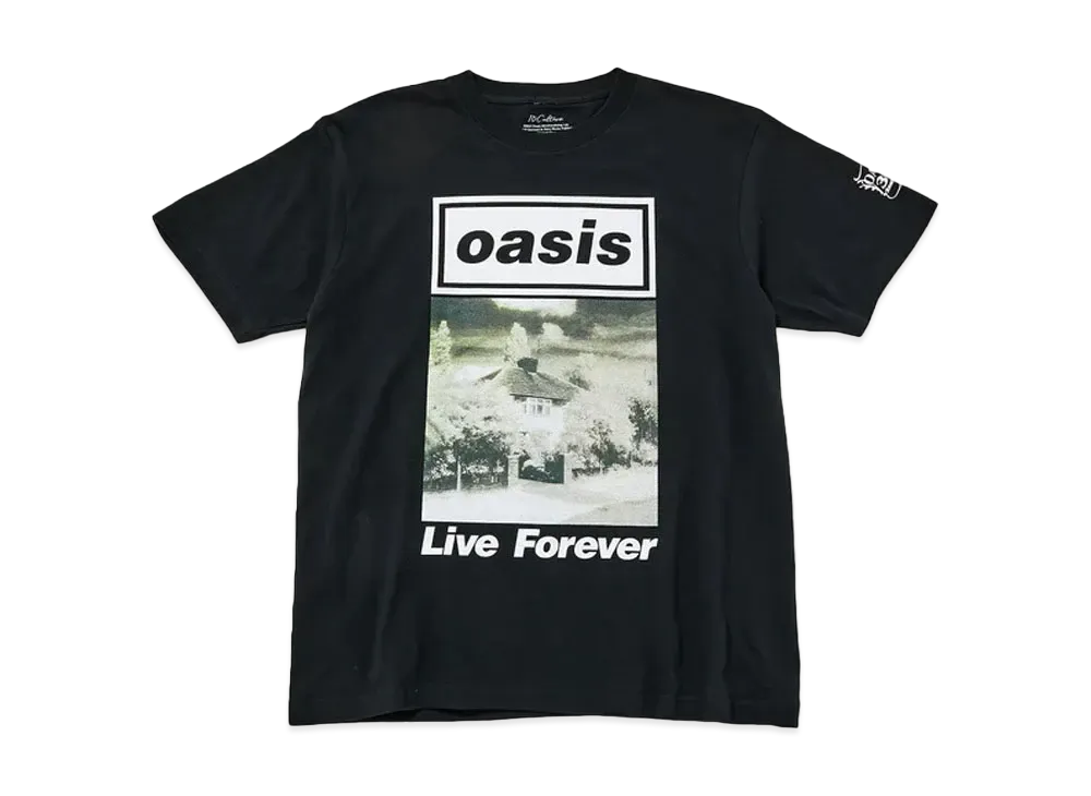 ADAM ET ROPE x Oasis 10Culture 30th Anniversary TSH "Black"