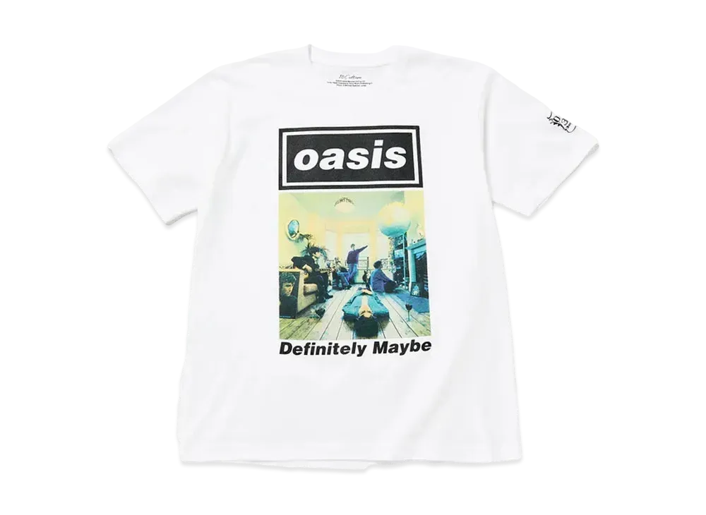 ADAM ET ROPE x Oasis 10Culture 30th Anniversary TSH "White"