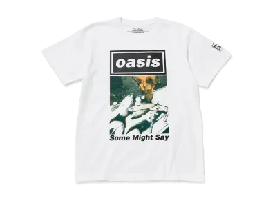 ADAM ET ROPE x Oasis 10Culture 30th Anniversary TSH "White"