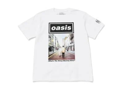 ADAM ET ROPE x Oasis 10Culture 30th Anniversary TSH "White"