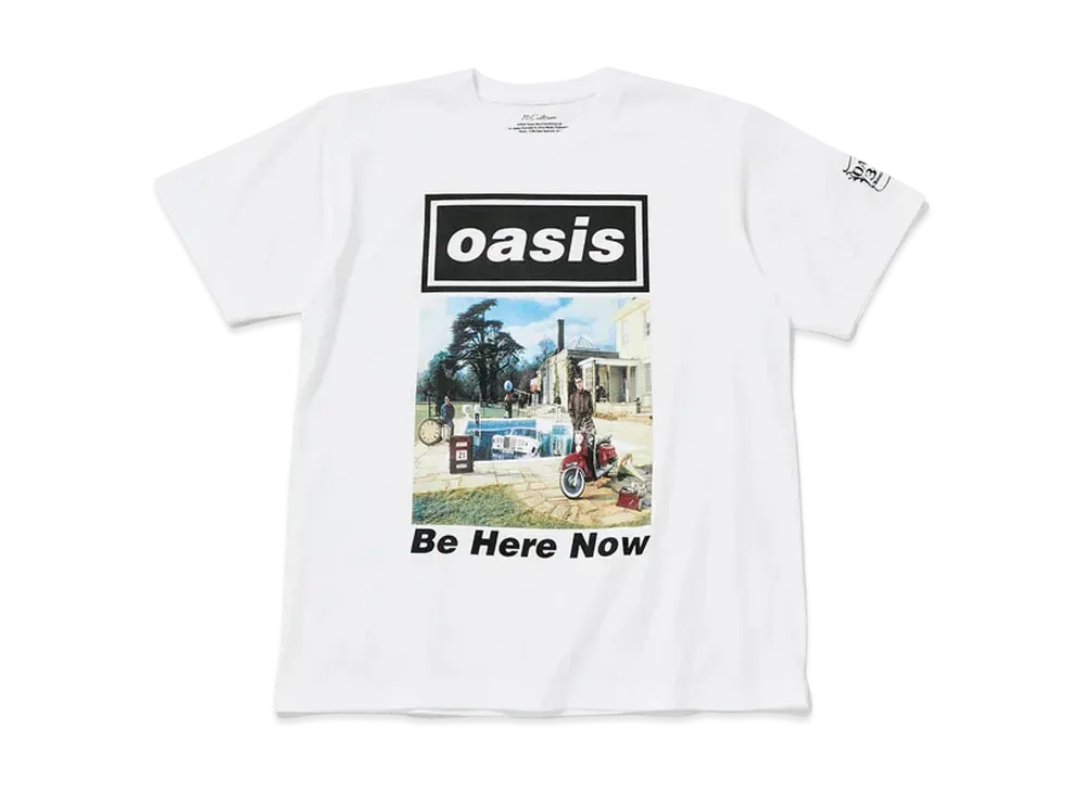 ADAM ET ROPE x Oasis 10Culture 30th Anniversary TSH "White"