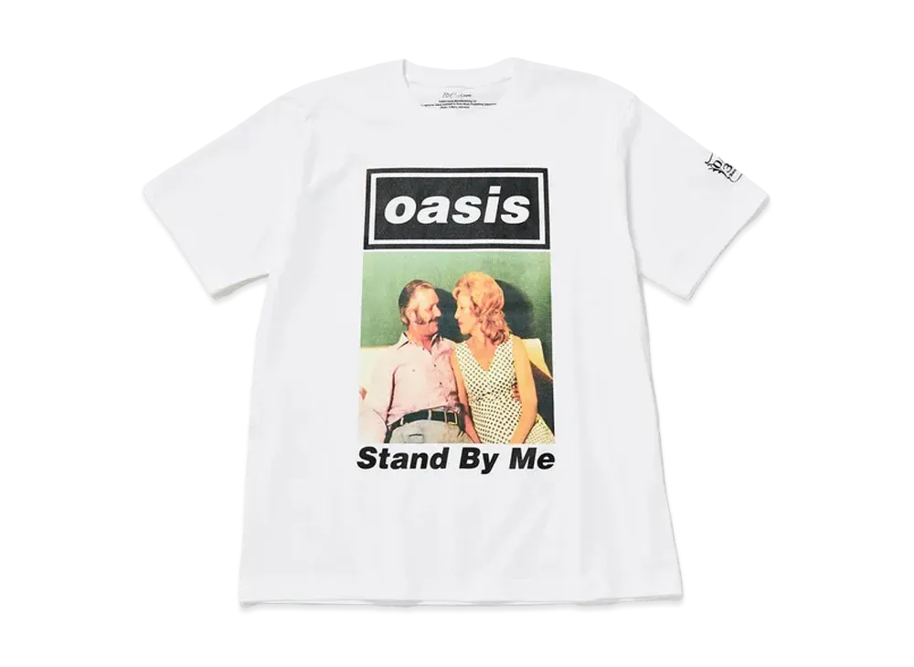 ADAM ET ROPE x Oasis 10Culture 30th Anniversary TSH "White"