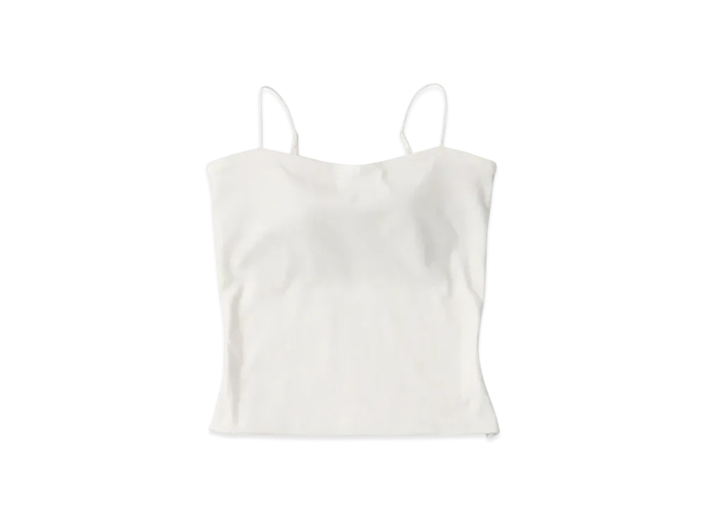 ADAM ET ROPE x OUR WACOAL Cup In Bare Top Camisole "White"