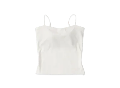 ADAM ET ROPE x OUR WACOAL Cup In Bare Top Camisole "White"