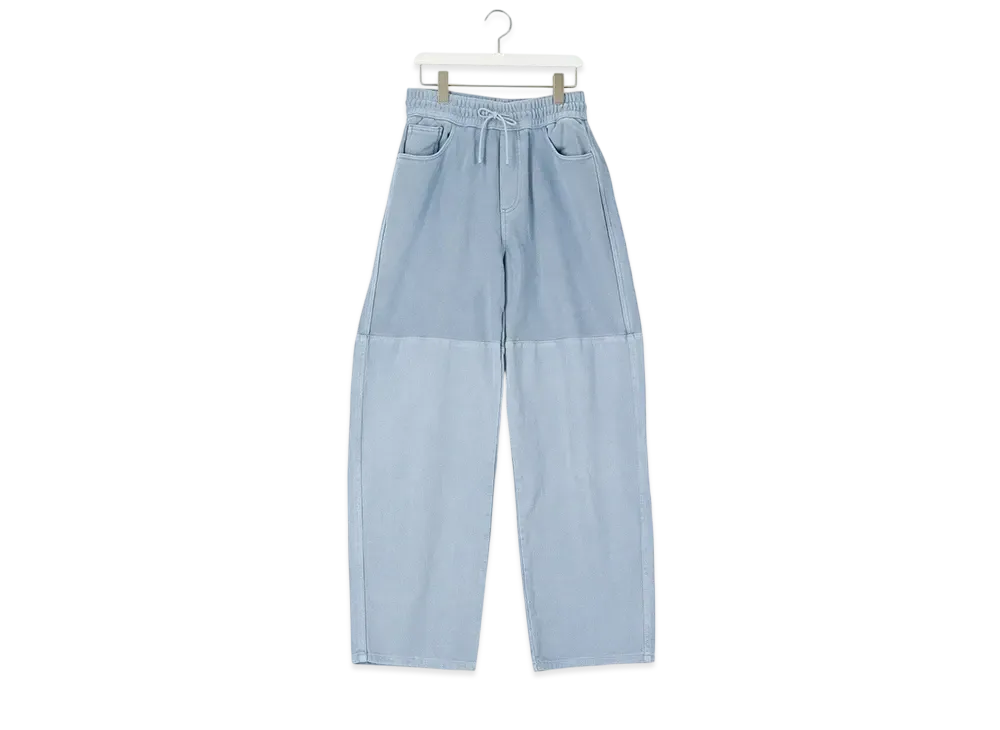 AMOMENTO for ADAM ET ROPE Drawstring Denim Pants "Blue"