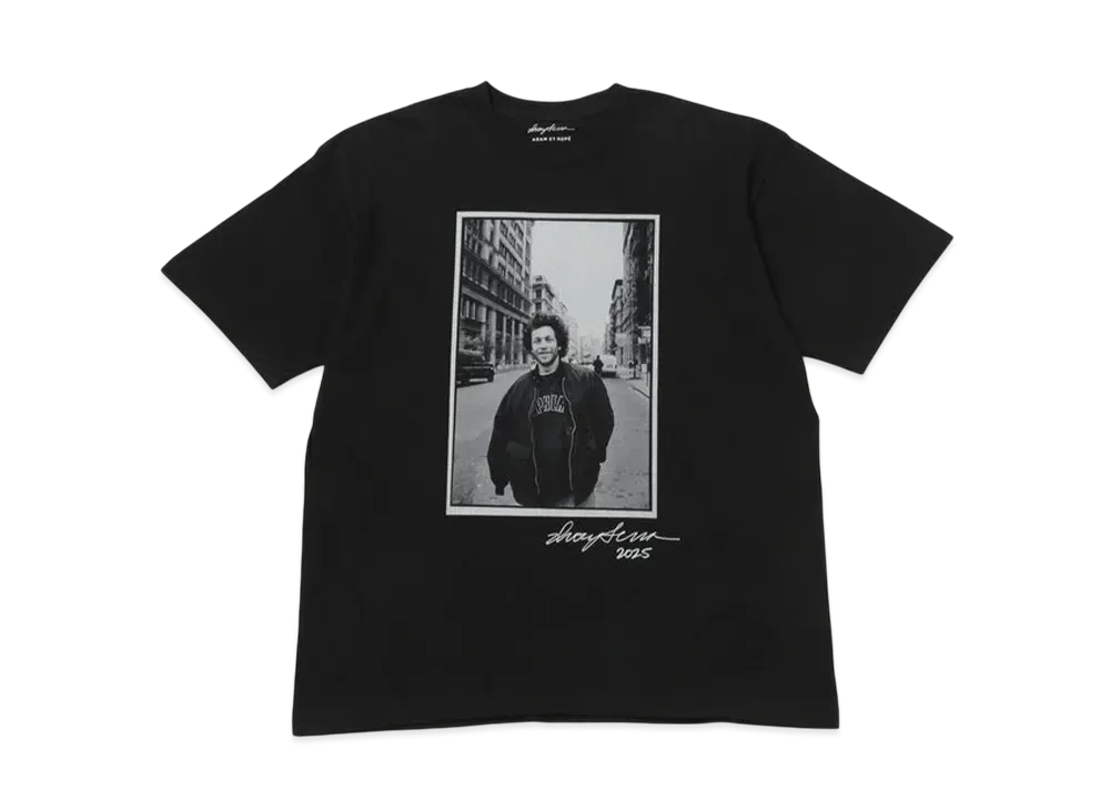 ADAM ET ROPE Exclusive Ivory Serra Tee Mark Gonzales Broome St. "Black"