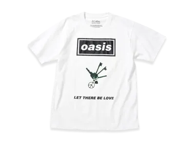 ADAM ET ROPE x Oasis 10Culture Artwork Design TSH "White"