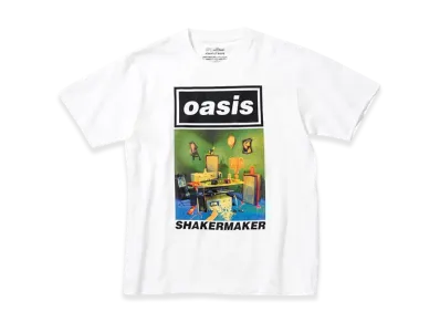 ADAM ET ROPE x Oasis 10Culture Artwork Design TSH "White"