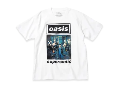 ADAM ET ROPE x Oasis 10Culture Artwork Design TSH "White"