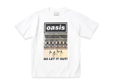 ADAM ET ROPE x Oasis 10Culture Artwork Design TSH "White"